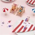 Miniatyrbild 3 av 4: 24 Träkonfetti - Sailors - blått och rött
