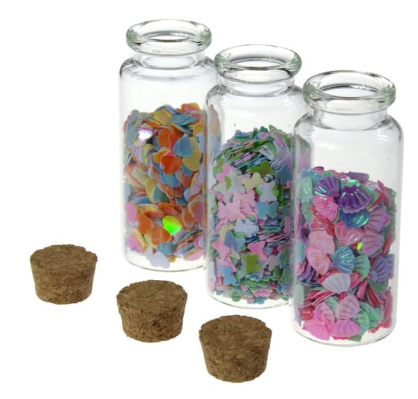 Confetti 3x10g glasflasker Sunny Day Astra 545