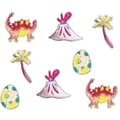 Miniatyrbild 1 av 2: P'TIT Clown re22488 - Paket med 40 födelsedagskonfetti Dinosarier