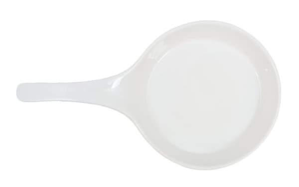 Rundt porcelænsfedt - Panna - 4-pakning