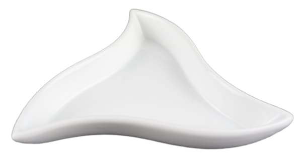 Porcelænsskål Triangle Spiral - 20 pakker