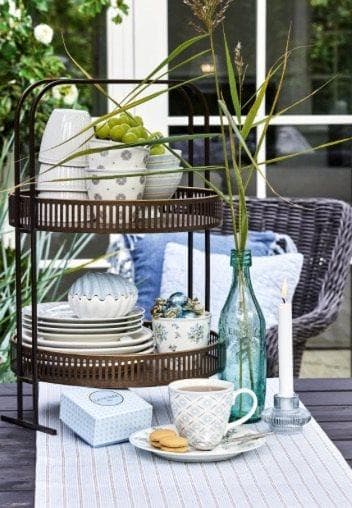 Tova 3 x skeer med striber  Fra Greengate
