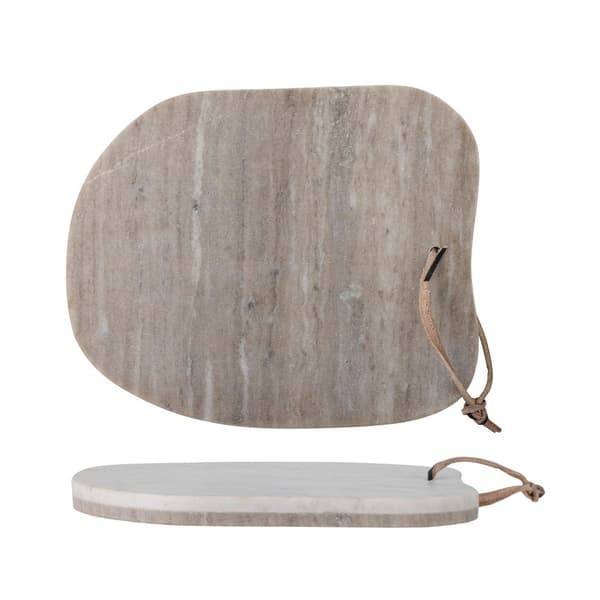 Bricka Damita marmor Bloomingville