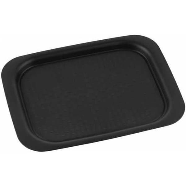 Serveringsbricka - WENKO - XL - Svart - Plast - Halkfri