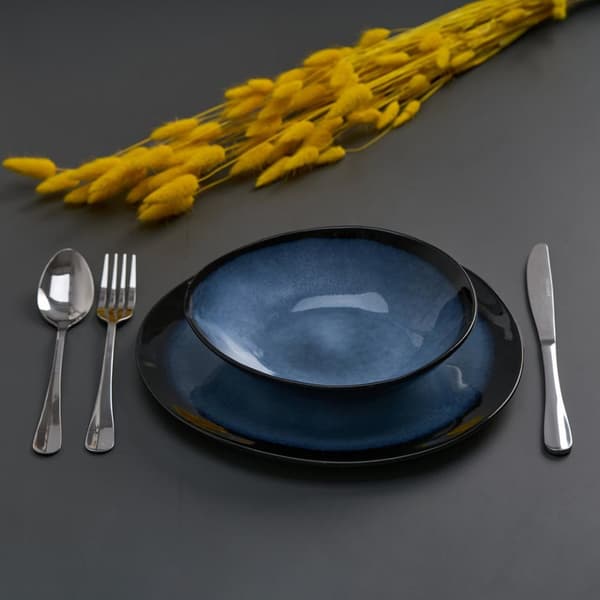 SET 6  BOLURI OVALE CERAM.20 CM,SERENITY