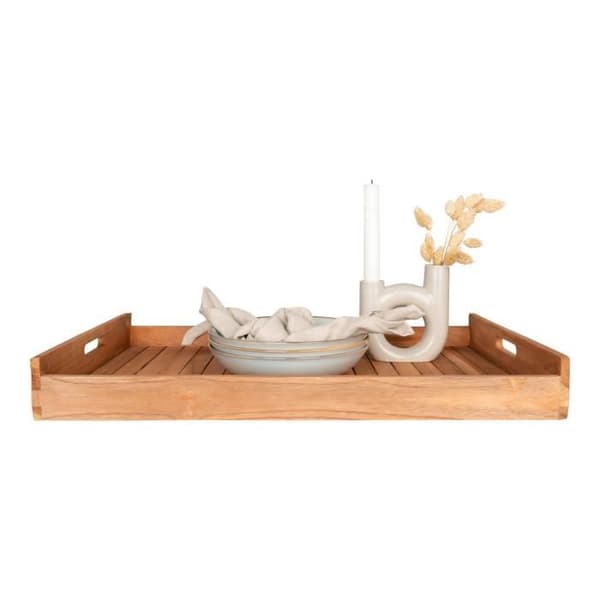 House Nordic Faro bricka i teak