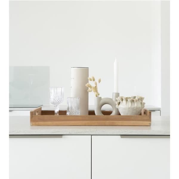 House Nordic Faro bricka i teak