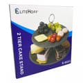 Miniatyrbild 2 av 2: DUBBELLAGS STENPLATTA FÖR TÅKOR SNACK E-6231