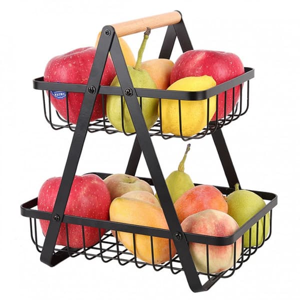 STRUKTURERAD KORG FÖR FRUKT, KRYDDER, LOFT 3063
