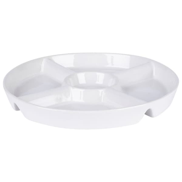 PORCELÆNTALLERKEN TIL SERVERING AF SNACKS 139329
