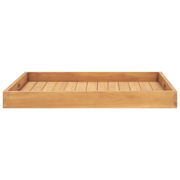 vidaXL Tarjotin 70x70 cm täysi tiikki -  Tarjoiluastiat