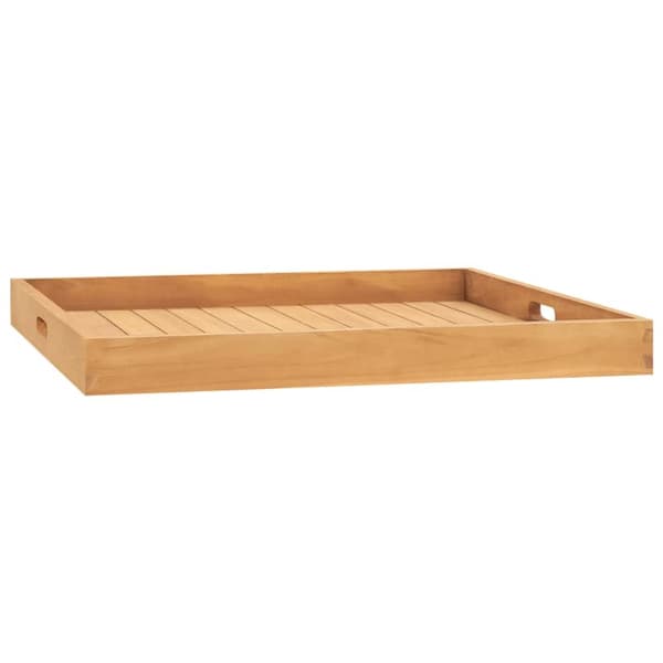 vidaXL Tarjotin 70x70 cm täysi tiikki -  Tarjoiluastiat