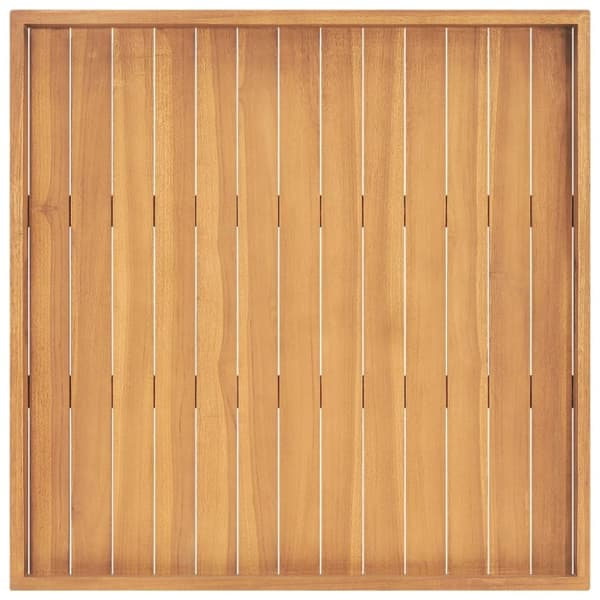 vidaXL Tarjotin 70x70 cm täysi tiikki -  Tarjoiluastiat