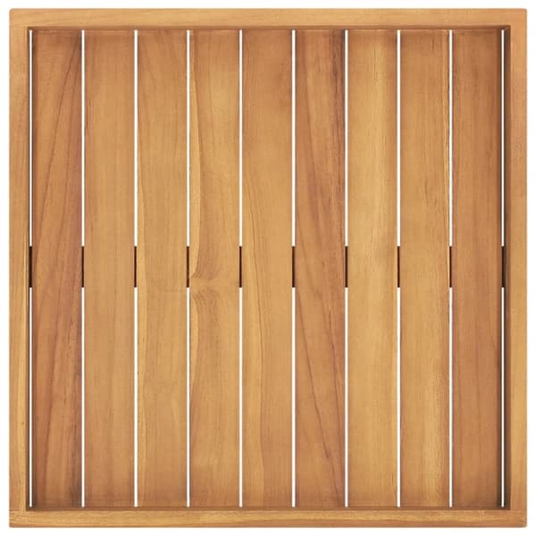 Serveringsbakke 50x50 cm massivt teaktræ - Serveringsbakke - Serveringsbakker - Home & Living