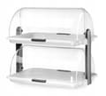 Miniatyrbild 4 av 5: Witrinskåp Rolltop HENDI - Dubbel, 465x310x410mm, Transparent lock
