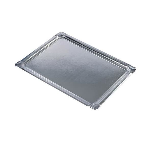 10 SILVERKARTONGBACK 34 X 45 CM Silver