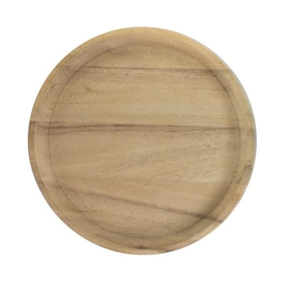 Tak Design bricka Roundi S 15 x 15 cm naturligt akaciaträ