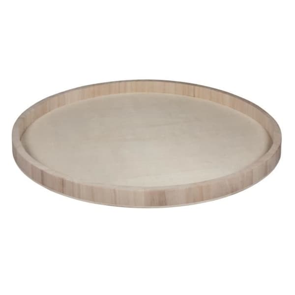 Träbricka - RAYHER - 40cm ø - Rund - Brun - FSC Mix Credit