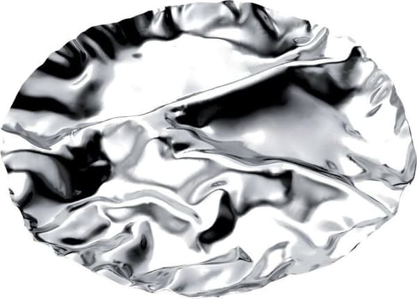 Bricka - serveringsfat Alessi - LC14 - Pepa Hors-d'oeuvre fat med fyra fack i blankt 18/10 rostfritt stål