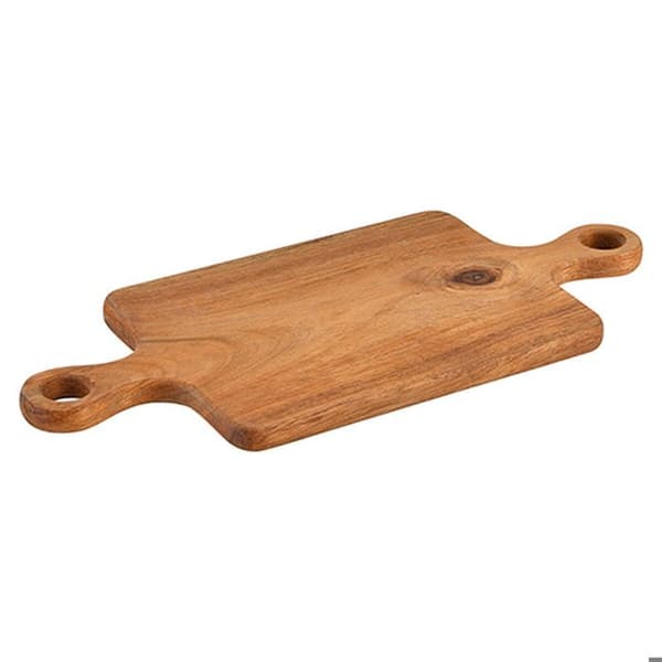 Bricka - San ignacio serveringsfat - Q4409 - Skärbräda 40 x 18 x 1,5 cm i naturligt akaciaträ