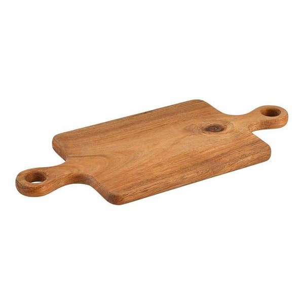 Bricka - San ignacio serveringsfat - Q4409 - Skärbräda 40 x 18 x 1,5 cm i naturligt akaciaträ
