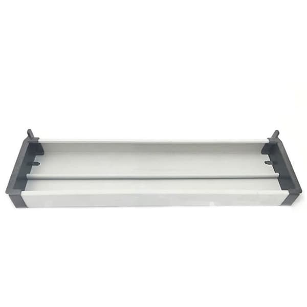 Reservplatta - EDM - Modell 06012 - Plast - Svart