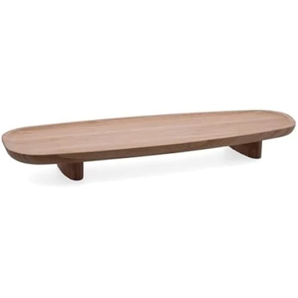 Serveringsbricka - BIDASOA - Rektangulär - Bambu - 45 x 15,5 x 4,8 cm - Brun