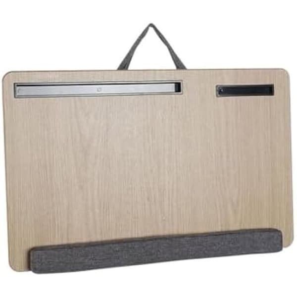 Serveringsbricka - HOME ESPRIT - Flerfärgad - Polyester - MDF trä - 55 x 35 x 7 cm