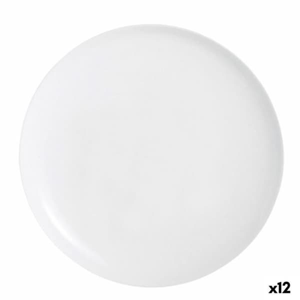 Luminarc Friends Time Pizzafat Vit Glas Ø 32 cm (12 enheter)