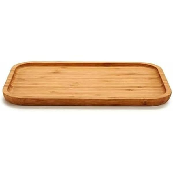 Provsmakningsfat - Kinvara - Brun - Bambu - 30 x 1,5 x 20 cm - Set med 12