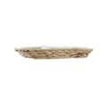 Miniatyrbild 3 av 3: Serveringsfat - DKD Home Decor - Transparent Naturglas - 38 x 25 x 4 cm - Rektangulär - Vuxen