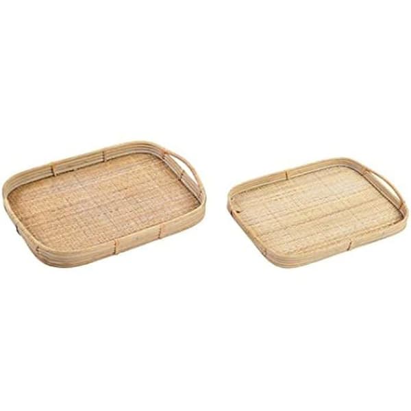 Set av Brickor - DKD HOME DECOR - Brun - Rottning - 56 x 39 x 24 cm - Rektangulär