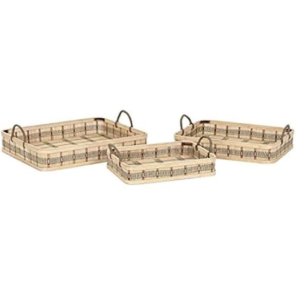 Brädspel - DKD Heminredning - Brun - Rektangulär - 54 x 43 x 9 cm - Flera material