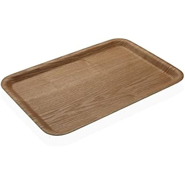 Rektangulär bricka - VERSA - Bambu - 32,5 x 48 x 2,5 cm
