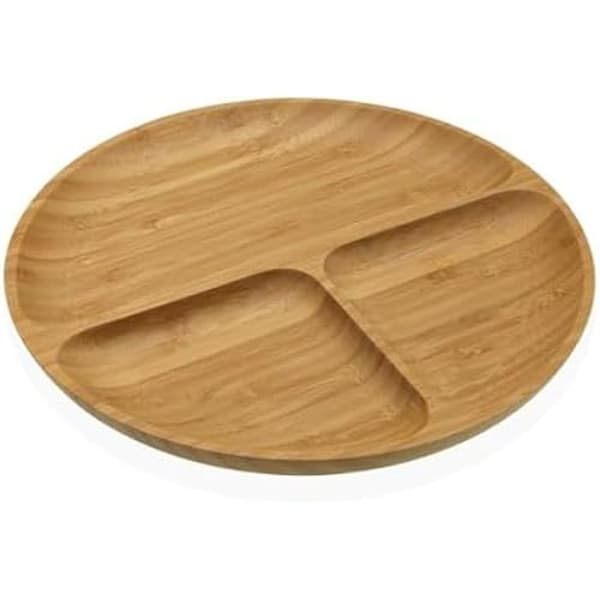 Versa Bamboo snackbricka 25 x 2 x 25 cm