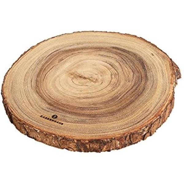 Servicetallrik - ZASSENHAUS - 4006528059090 - Akacia - Rund - 32x2,5 cm