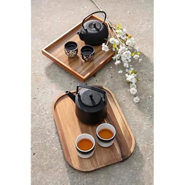 Plattforma - Bredemeijer - Kyoto - Akacia - 40 x 30 x 2,5 cm - Marron