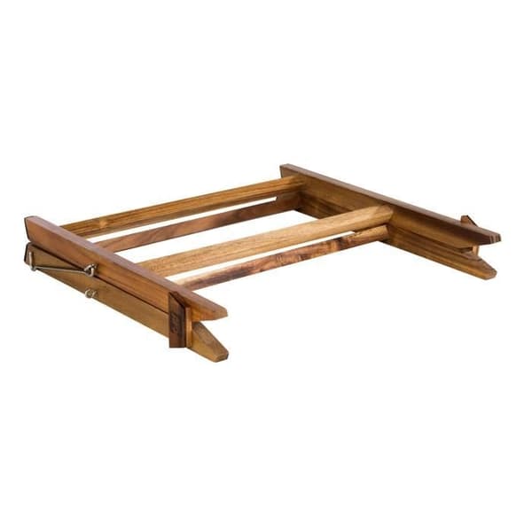 Aps - Trädisplay med 2 skifferbrickor GN 1/2 och GN 1/3 Aspect Bois
