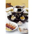 Miniatyrbild 2 av 2: Kökstillbehör - Alessi - SG61 B Mami - Rund roterande bricka - Svartlackerat trä - För fondue
