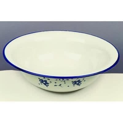Ibili 918632 Glasemaljerad stålskål 32 cm Sena