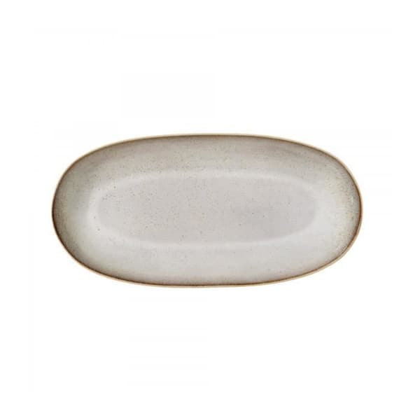 Tallrik - Bloomingville - Sandrine - Grå - Rektangulär - L42cm x B21cm