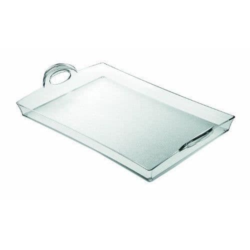 Rektangulär bricka - Guzzini - 21280000 - Transparent - 8,7 x 54 x 33,5 cm - Kök