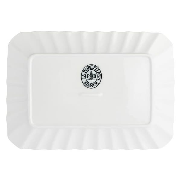 Platå - serveringsfat Den vita porslinet - P003600420