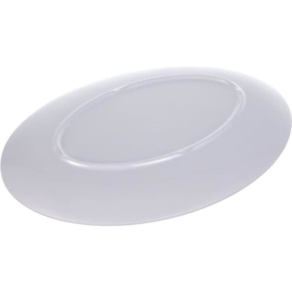 Platta oval i melamin - LACOR - 62754 - Svart - 20x28 cm - 240 g