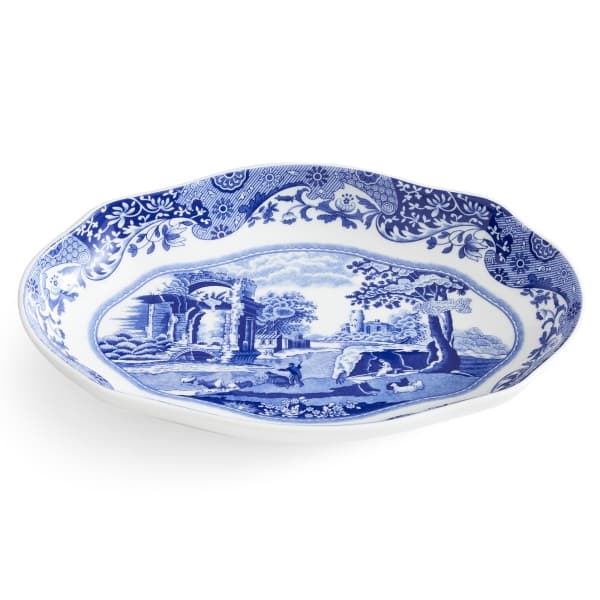 Blue Italian Serveringsfat - Spode