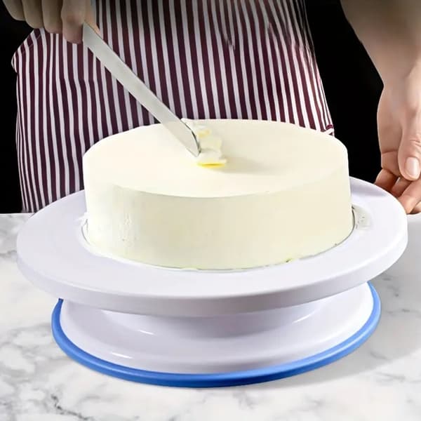 Kagedekoration drejeskive kagefad 28 cm