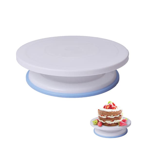 Kagedekoration drejeskive kagefad 28 cm