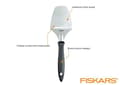 Miniatyrbild 3 av 4: Fiskars - 1065587 - Osthyvel med rostfri blad, plast/rostfritt, längd: 21,5 cm, Essential, svart/silver.