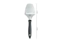 Miniatyrbild 2 av 4: Fiskars - 1065587 - Osthyvel med rostfri blad, plast/rostfritt, längd: 21,5 cm, Essential, svart/silver.