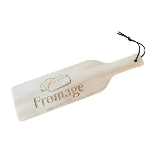 Brädskiva trä apero - Mabouteille® - Ost - 35x9,8 cm - Maritimg tall - Rektangulär